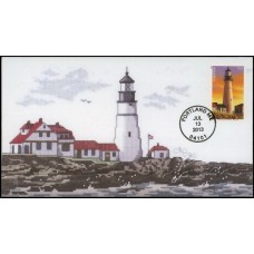 #4791 cagarts; C2; New England Lighthouses - Portland Head Light, Maine