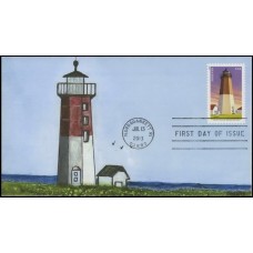 #4794 cagarts; C1; New England Lighthouses - Point Judith, Rhode Island