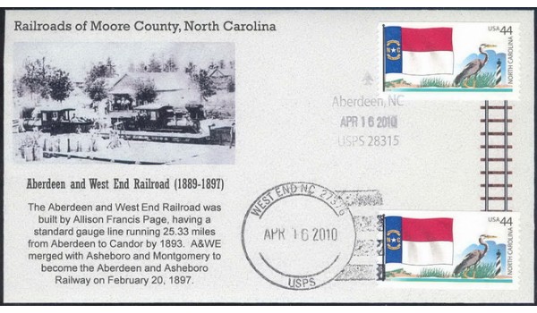 #4311 FOON IV; C3; North Carolina; Dual UO Aberdeen & West End, NC #4311 FOON IV; C3; North Carolina; Dual UO Aberdeen & West End, NC