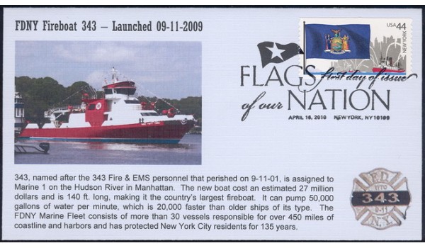 #4310 FOON IV; C5; New York; FDNY Fireboat #343; FDOI