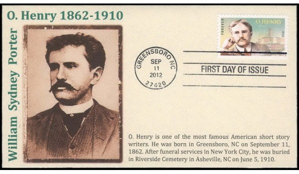 #4705 O.Henry; C1; O. Henry as an adult #4705 O.Henry; C1; O. Henry as an adult