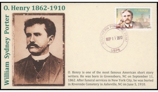 #4705 O.Henry; C1a; U/O Southern Pines, NC #4705 O.Henry; C1a; U/O Southern Pines, NC