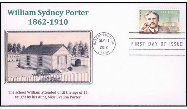 #4705 O.Henry; C5; School O. Henry attended up to age 15 #4705 O.Henry; C5; School O. Henry attended up to age 15