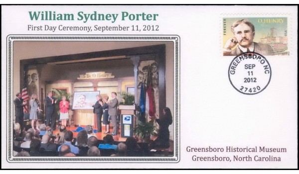 #4705 O.Henry; C8; First Day Ceremony stamp unveiling #4705 O.Henry; C8; First Day Ceremony stamp unveiling