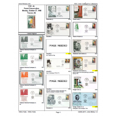 #1122 Wildlife Conservation; Color Catalog of Known Cachets #1122 Wildlife Conservation; Color Catalog of Known Cachets